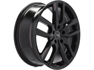 Jantes Look Nissan Qashqai 18x7.5 5X114.3 ET 45 73.1 (Preto Metade Matte)