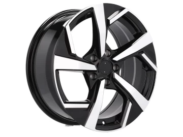 Jantes Look Nissan Qashqai 19x7.5 5X114.3 ET 40 66.1 (Preto Polido)