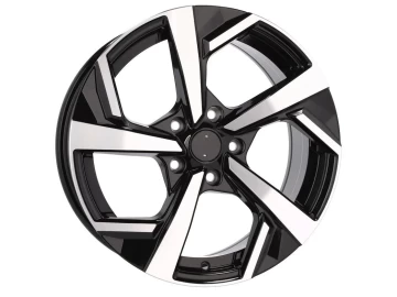 Jantes Look Nissan Qashqai 19x7.5 5X114.3 ET 40 66.1 (Preto Polido)