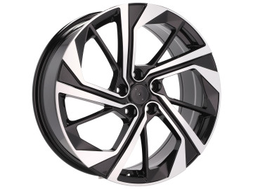 Jantes Look Nissan Qashqai 19x7.5 5X114.3 ET 45 66.1 (Preto Polido)