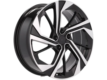 Jantes Look Nissan Qashqai 19x7.5 5X114.3 ET 45 66.1 (Preto Polido)