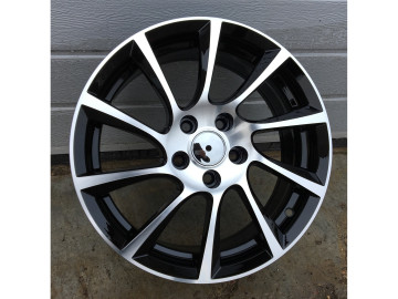 Jantes Look Opel Astra 15x6.5 4X100 ET 39 56.6 Preto Polido