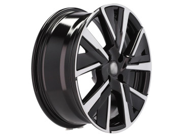 Jantes Look PEUGEOT 208  15x6.5 4X108 ET 32 65.1  (Preto Polido)