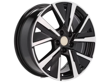 Jantes Look Peugeot 208 16x6.5 5X108 ET 40 65.1 (Preto Polido)