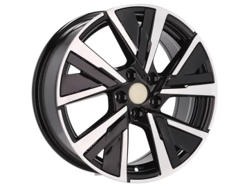 Jantes Look Peugeot 208 16x6.5 5X108 ET 40 65.1 (Preto Polido)