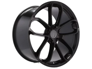 Jantes Look PORSCHE 9YA II GT 22x10 5X130 ET 48 71.6 (Preto Metade Matte)