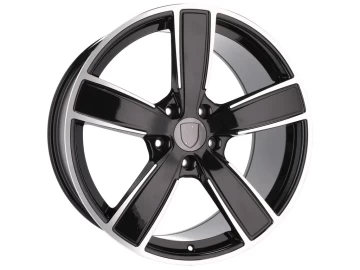 Jantes Look PORSCHE CAYENNE GT 22x10 5X130 ET 48 71.6 (Preto Polido)