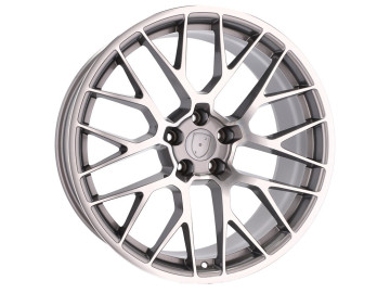 Jantes Look Porsche Macan RS Spyder 20x10 5X112 ET 19 66.5 (Cinza Polido)