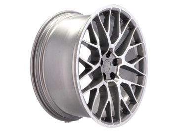 Jantes Look Porsche Macan RS Spyder 20x9 5X112 ET 26 66.5 (Cinza Polido)