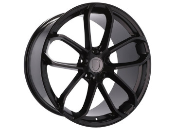 Jantes Look Porsche 9YA II GT 20x9.5 5X130 ET 46 71.6 (Preto Metade Matte) 