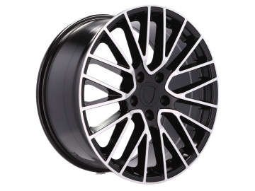 Jantes Look Porsche Panamera Turbo S 21x11 5X130 ET 58 71.6 (Preto Polido)