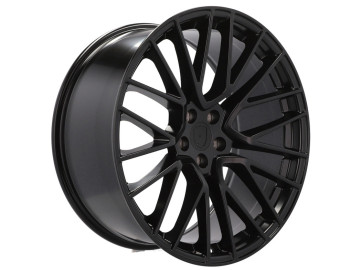 Jantes Look Porsche Panamera Turbo S 21x9 5X112 ET 26 66.5 (Preto Metade Matte)