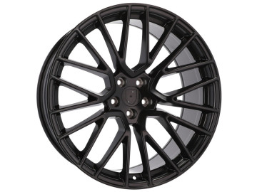 Jantes Look Porsche Panamera Turbo S 21x9 5X112 ET 26 66.5 (Preto Metade Matte)