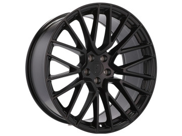 Jantes Look Porsche Panamera Turbo S 21x9 5X112 ET 26 66.5 (Preto Metade Matte)