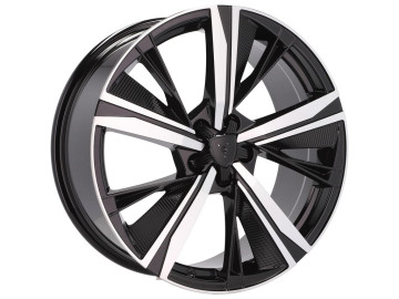 Jantes Look Peugeot 19x8 5X108 ET 40 65.1 (Preto Polido)