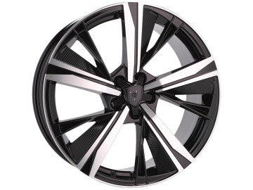 Jantes Look Peugeot 19x8 5X108 ET 40 65.1 (Preto Polido)