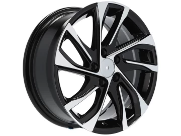 Jantes Look Peugeot 2008 15x6.5 5X100 ET 40 57.1 (Preto Polido)