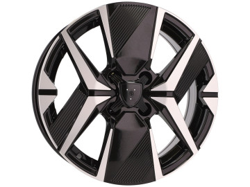 Jantes Look Peugeot 208 16x6.5 4X108 ET 32 65.1 (Preto Polido)