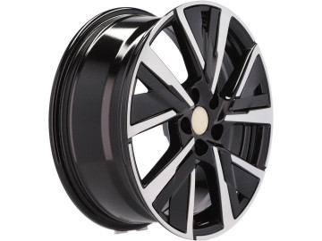 Jantes Look Peugeot 208 17x7 5X108 ET 44 65.1 (Preto Polido)