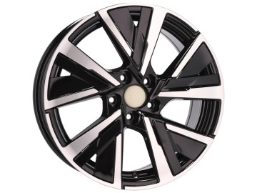 Jantes Look Peugeot 208 17x7 5X108 ET 44 65.1 (Preto Polido)