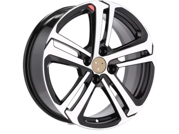 Jantes Look Peugeot 208 GTI 15x6.5 4X108 ET 20 65.1 (Preto Polido)