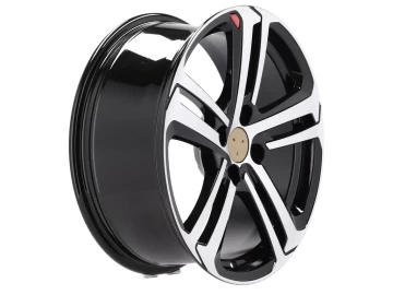 Jantes Look Peugeot 208 GTI 15x6.5 4X108 ET 20 65.1 (Preto Polido)