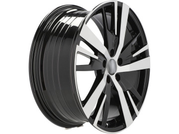 Jantes Look Peugeot 3008 18x7.5 5X108 ET 49 65.1 (Preto Polido)