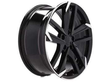 Jantes Look Peugeot 308 Gti 18x8 5X108 ET 45 65.1 (Preto Polido)