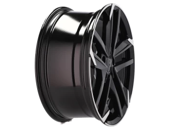 Jantes Look Peugeot 308 Gti 18x8 5X108 ET 45 65.1 (Preto Polido)