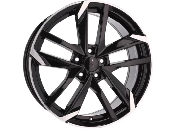 Jantes Look Peugeot 308 Gti 18x8 5X108 ET 45 65.1 (Preto Polido)