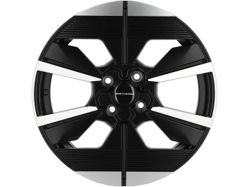 Jantes Look Peugeot 308 SW 17x7 5X108 ET 44 65.1 (Preto Polido Metade Matte)