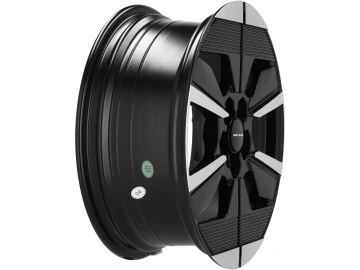 Jantes Look Peugeot 308 SW 17x7 5X108 ET 44 65.1 (Preto Polido Metade Matte)