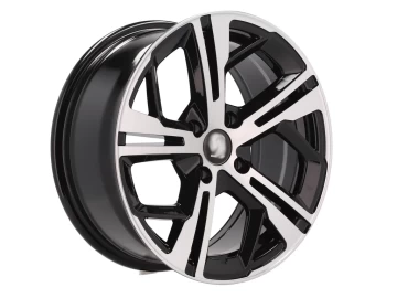 Jantes Look Peugeot 508 R8 16x7 4X108 ET 25 65.1 (Preto Polido)