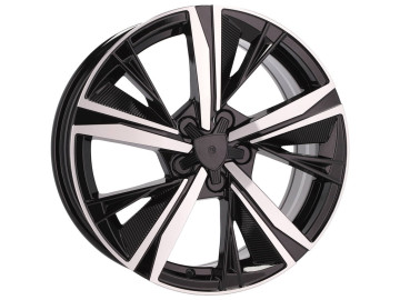 Jantes Look Peugeot GT Line 17x7 4X108 ET 25 65.1 (Preto Polido)