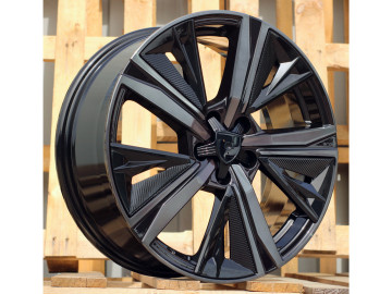 Jantes Look Peugeot GT Line 17x7 5X108 ET 44 65.1 (Black+Tinted Face)