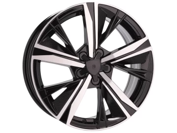 Jantes Look Peugeot GT Line 17x7 5X108 ET 44 65.1 (Preto Polido)