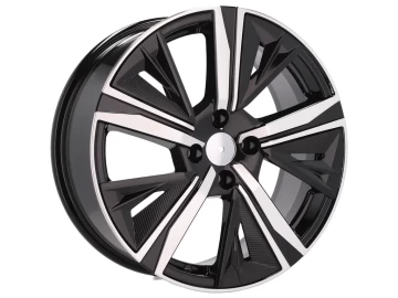 Jantes Look Peugeot GT Line 17x7.5 5X108 ET 44 65.1 (Preto Polido)