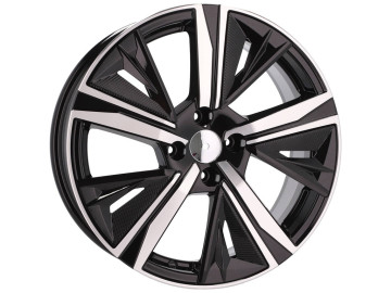 Jantes Look Peugeot GT Line 17x7.5 5X108 ET 44 65.1 (Preto Polido)