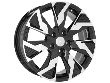 Jantes Look Peugoet 308 17x7 5X108 ET 46 65.1 (Preto Polido)