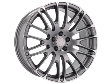 Jantes Look Porsche Macan 20x10 5X112 ET 20 66.5 (Cinza Polida)