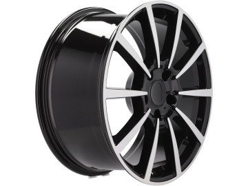 Jantes Look Porsche 20x8.5 5X130 ET 50 71.5 Preto Polido