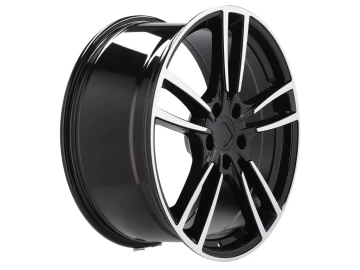 Jantes Look Porsche Panamera 21x11.5 5X130 ET 55 71.6 (Preto Polido)