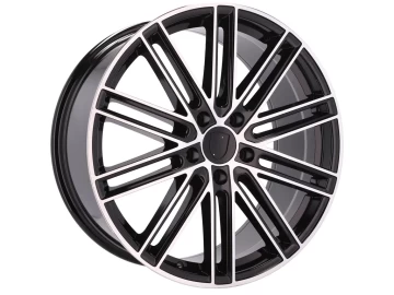 Jantes Look Porsche 911 Turbo 21x9 5X112 ET 26 66.5 (Preto Polido) 