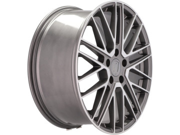 Jantes Look Porsche 971 Turbo V 21x9.5 5X130 ET 69 71.6 (Cinza Polido)