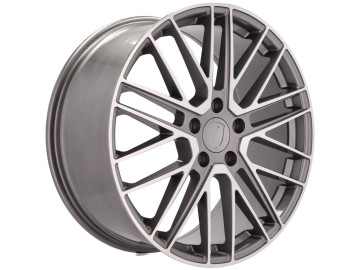 Jantes Look Porsche 971 Turbo V 21x9.5 5X130 ET 69 71.6 (Cinza Polido)