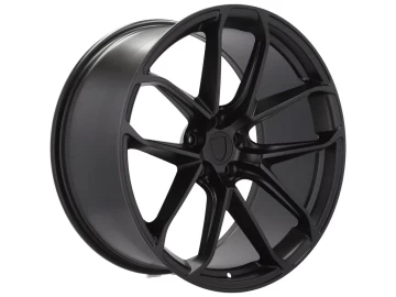 Jantes Look Porsche 9YA II GT 21x9 5X112 ET 26 66.5 (Preto Metade Matte)
