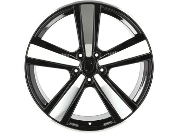 Jantes Look Porsche Cayenne 22x10 5X130 ET 48 71.6 (Preto Polido)