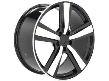 Jantes Look Porsche Cayenne 22x10 5X130 ET 48 71.6 (Preto Polido)