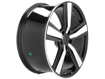 Jantes Look Porsche Cayenne 22x11.5 5X130 ET 61 71.6 (Preto Polido)