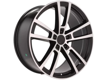 Jantes Look Porsche Cayenne Sport 22x10 5X130 ET 48 71.6 (Preto Polido)